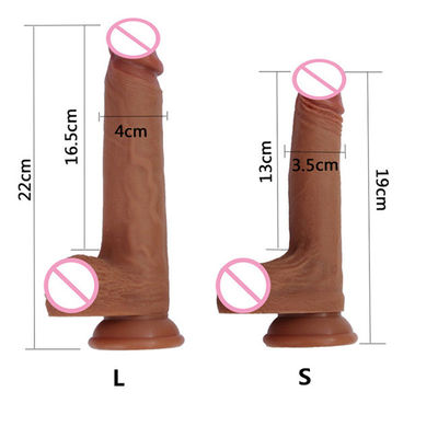 Enorme gefälschte Penis RoHS mit künstlichen der Penis des Ball-IPX6 35mm für Frauen