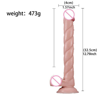 Durchmesser 40mm TPE-Leben wie Bügel auf Penis-besonders langem Penis-Saugnapf